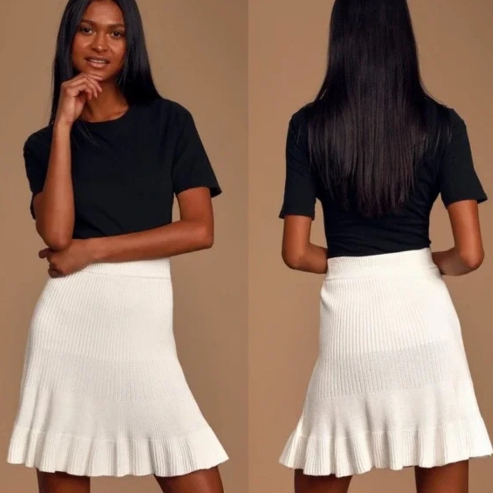 Free People | NWT Solid Gold Skirt - Picture 1 of 5